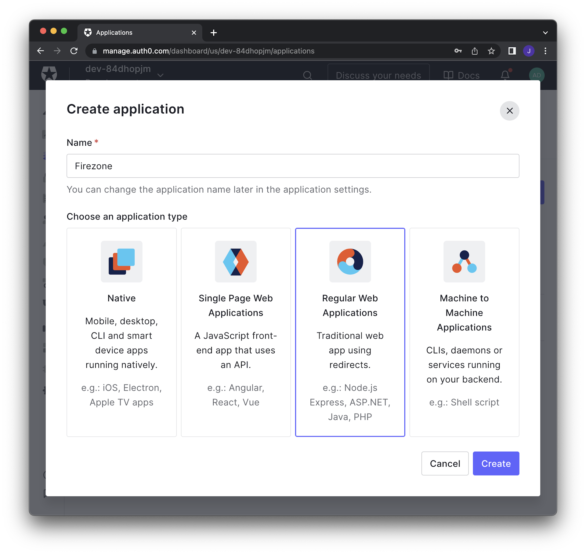 auth0 configuration